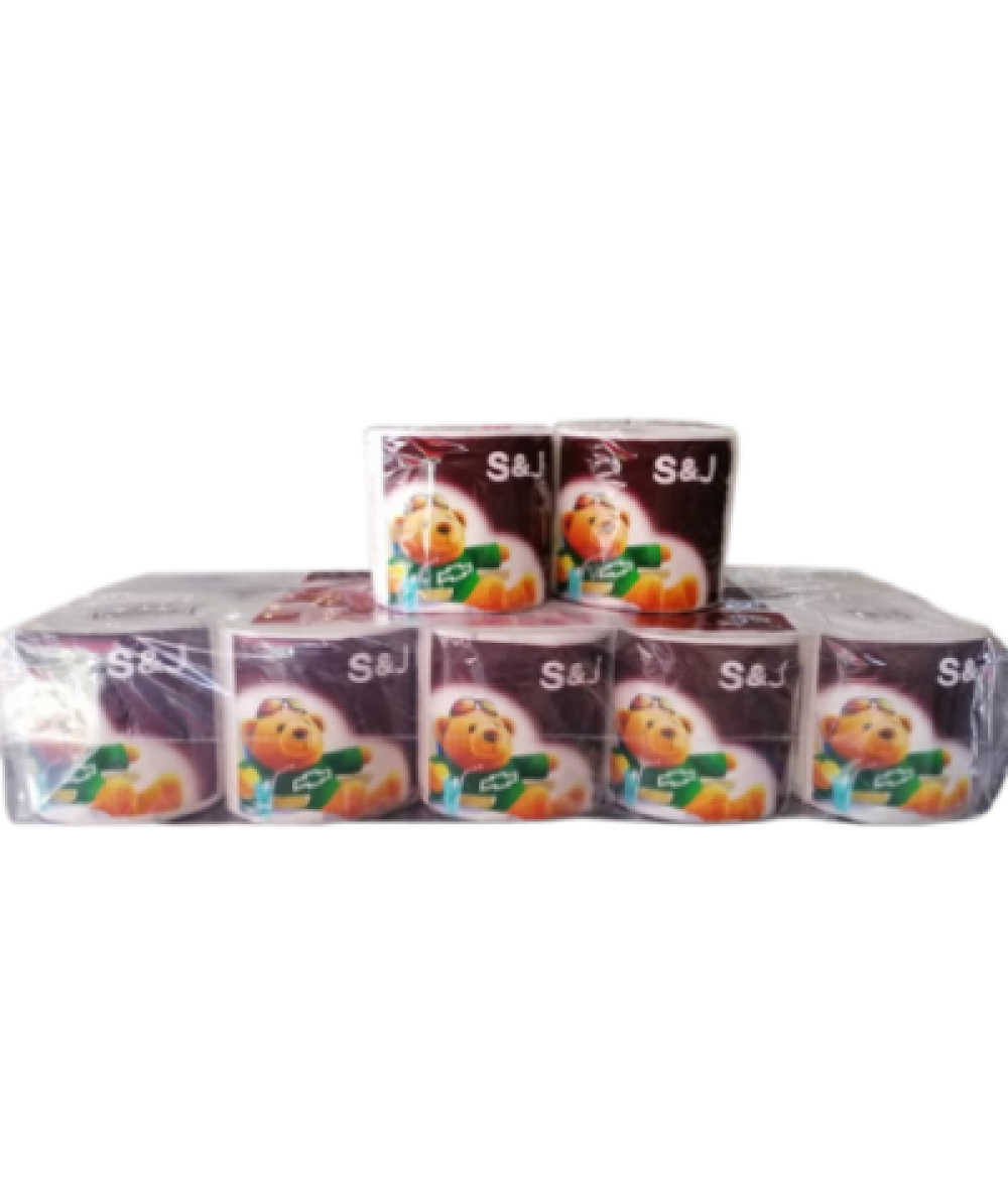 S&J Tissue Roll*8 10's-BAG