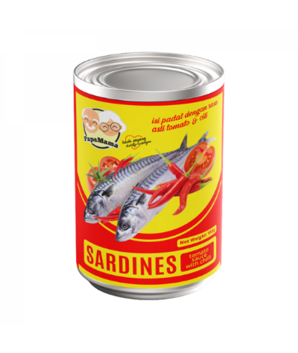 Papamama Sardine Chilli Sauce*50 155g