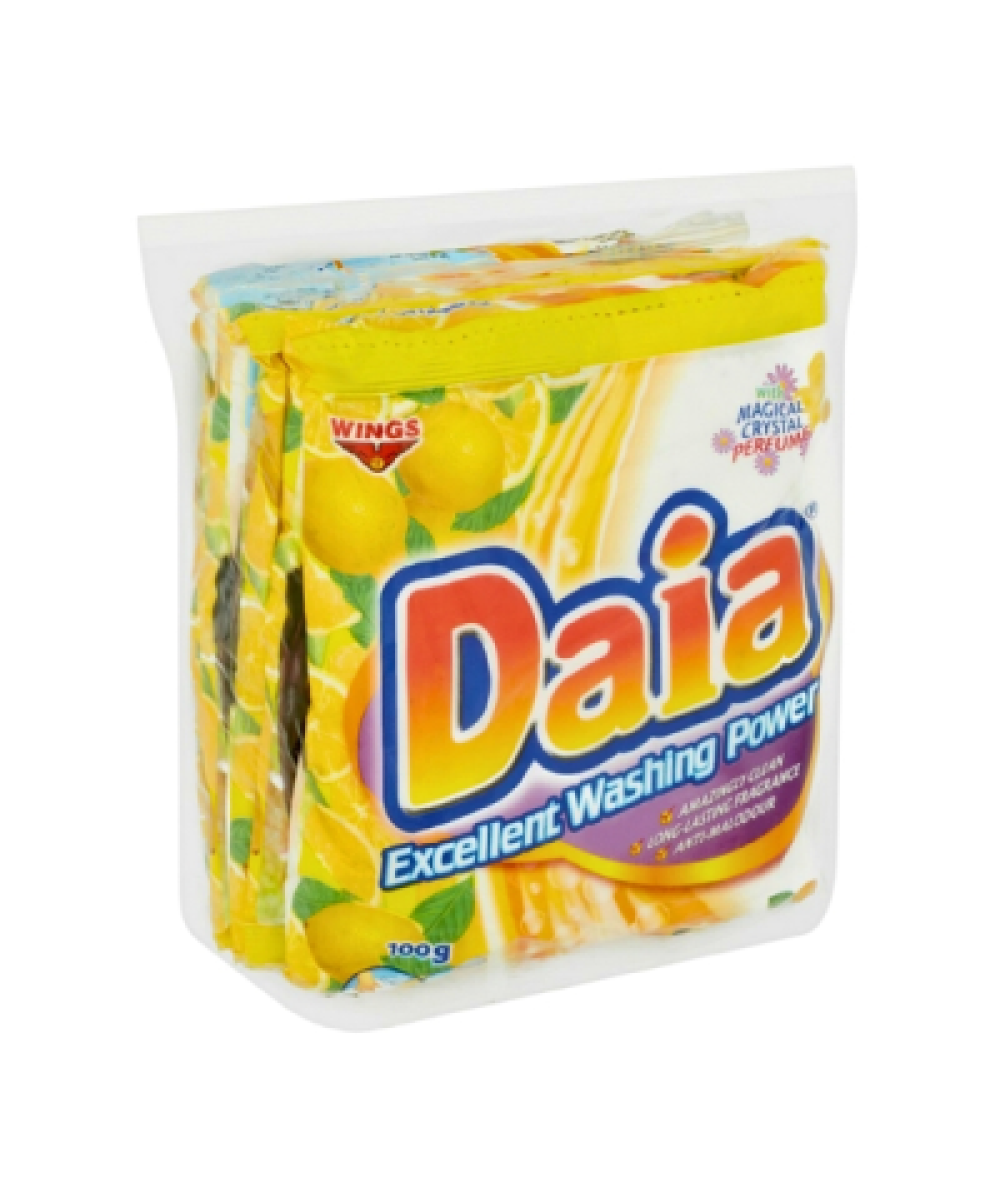 Daia Detergent Lemon*12 (6x100g)-BAG