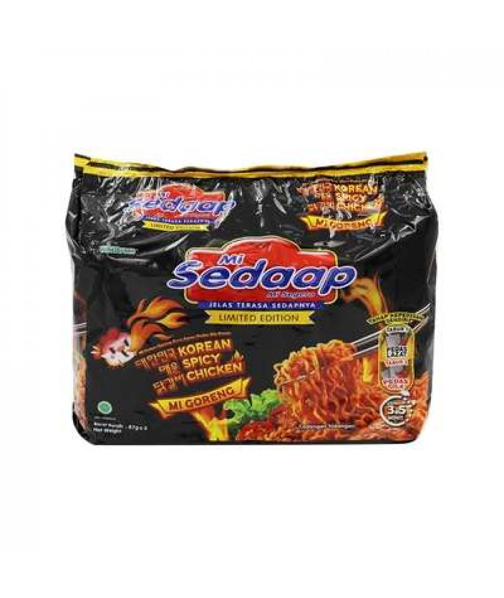 Mi Sedaap Goreng Korean Spicy*8 (5x87g)