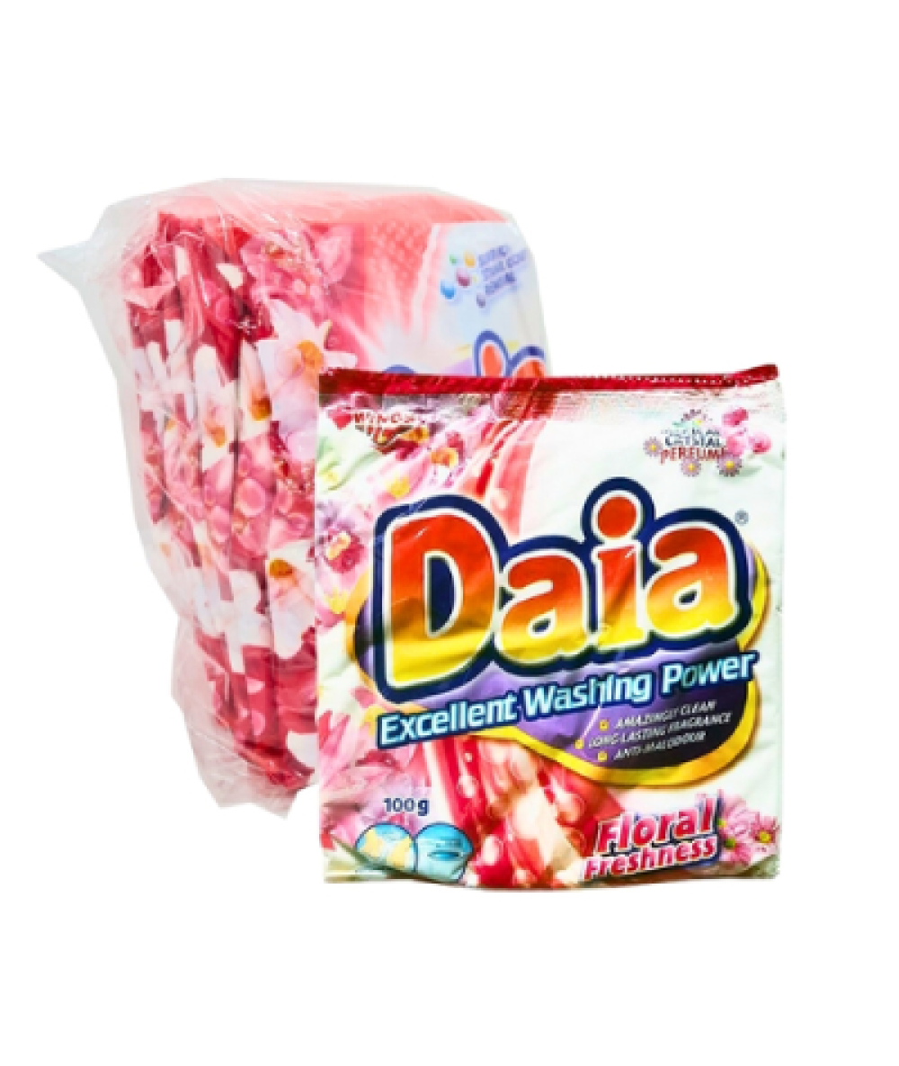 Daia Detergent Floral*12 (6x100g)-BAG