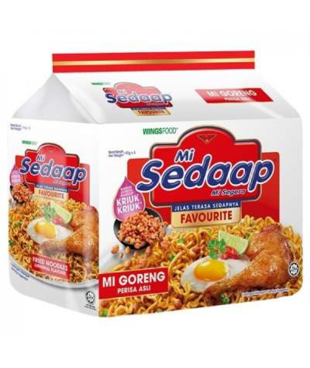 Mi Sedap Goreng Asli*8 (5x90g)