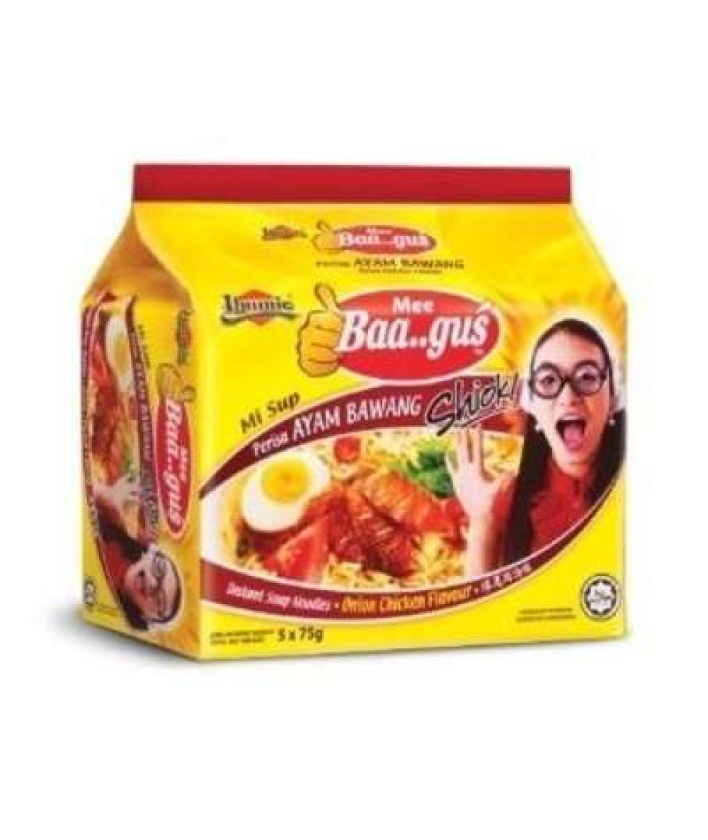 Ibumie Mee Baa..Gus Ayam Bawang *8 (5x75g)