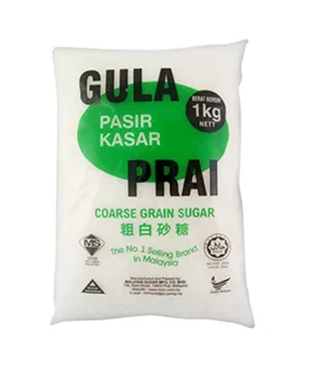 Gula Pasir Kasar Prai  1kg