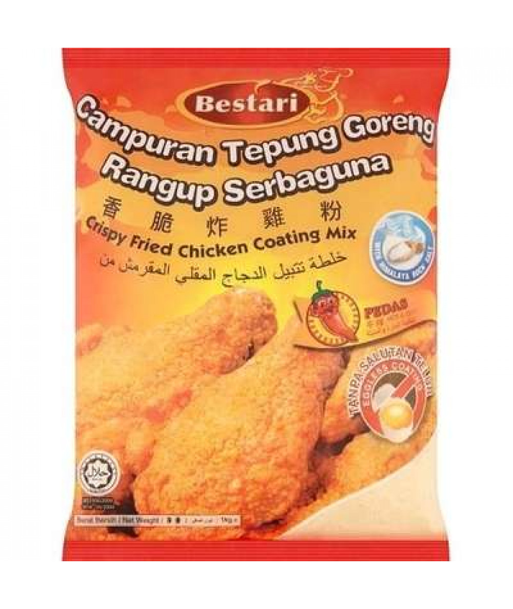 Bestari Tepung Goreng Serbaguna (Hot&Spicy)*20 1kg