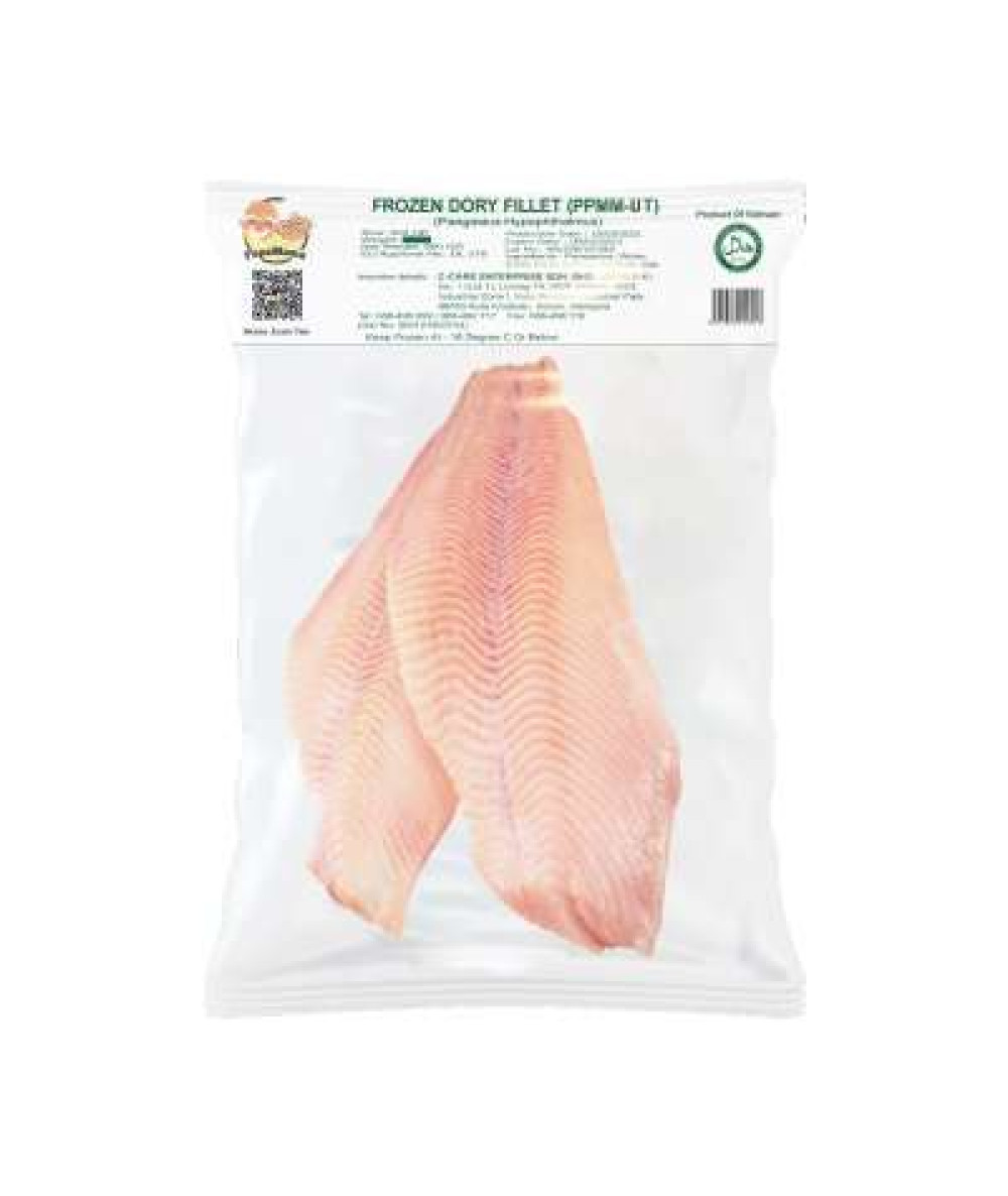 PapaMama Dory Fish Un-Trim 20% Glaze 1kg