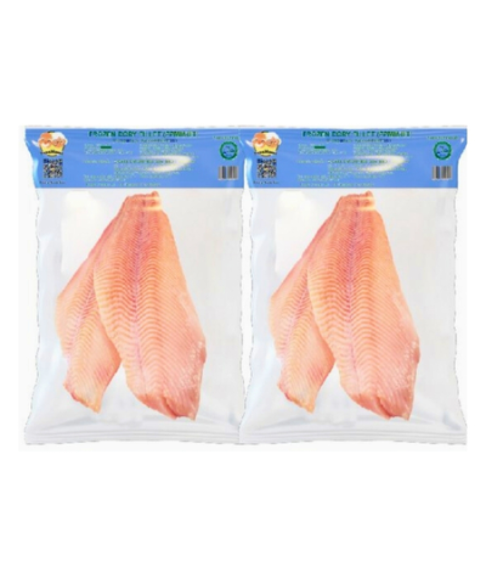 PapaMama Dory Fish Un-Trim 50% Glaze*4 2.5kg-PKT