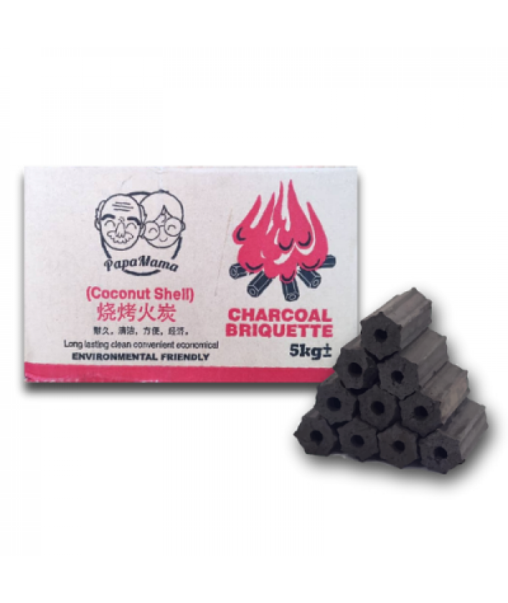 PapaMama Charcoal Briquette 5kg