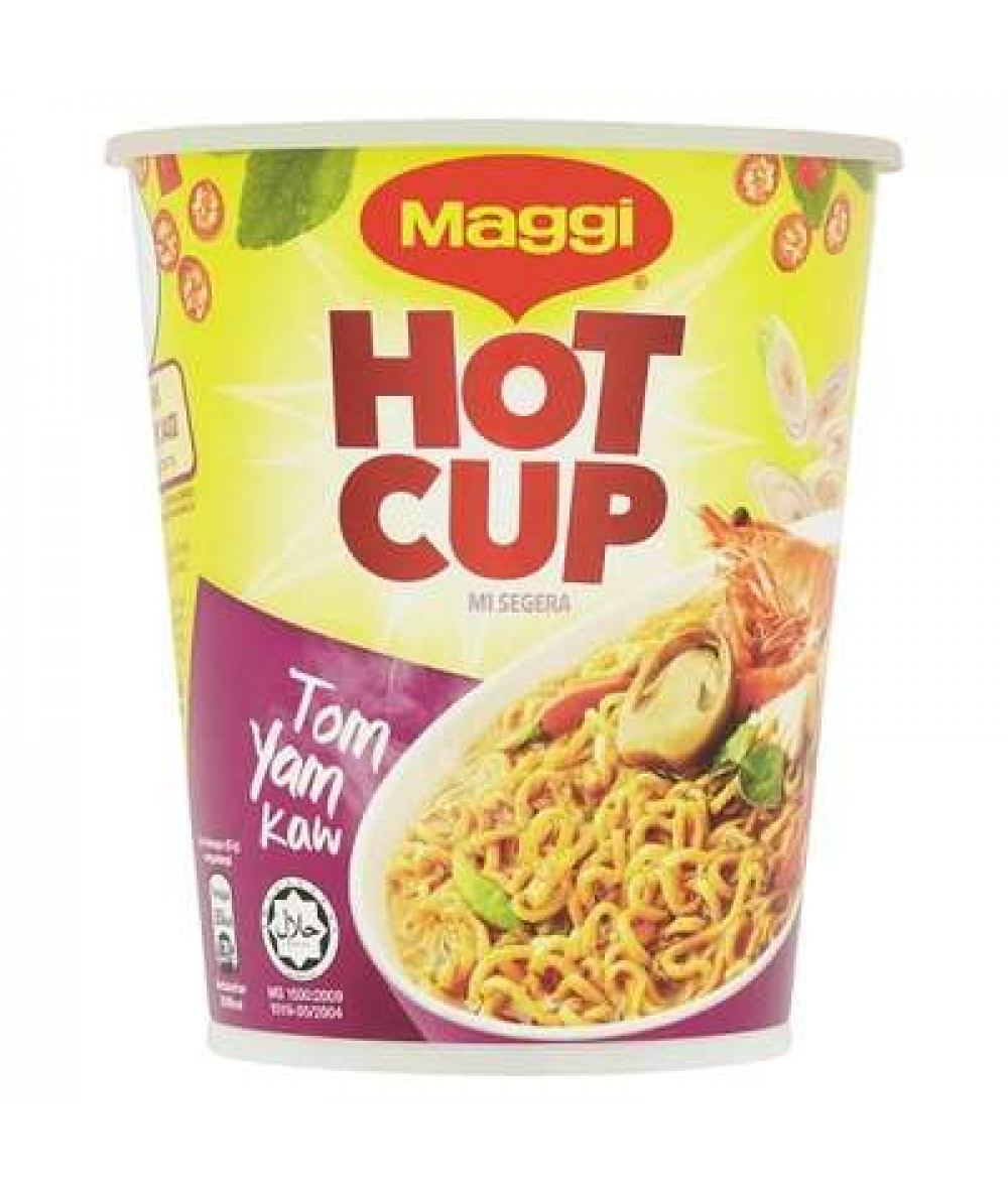 Maggi Hot Cup Tom Yam*54 61g