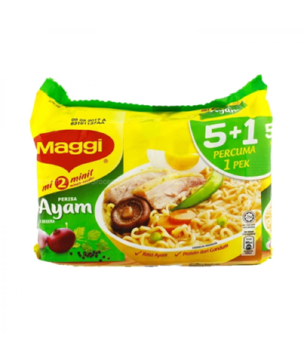 Maggi Ayam*12 (5+1x77g)