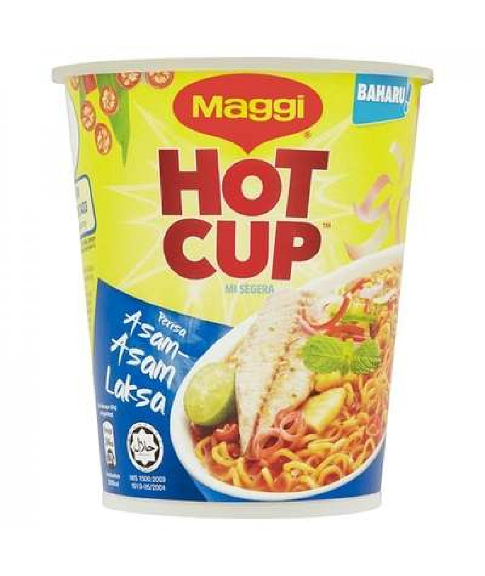 Maggi HotCup Asam Laksa*54 60g