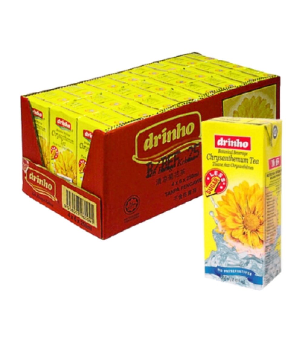 Drinho Teh Bunga 4(6x250ml)-CTN