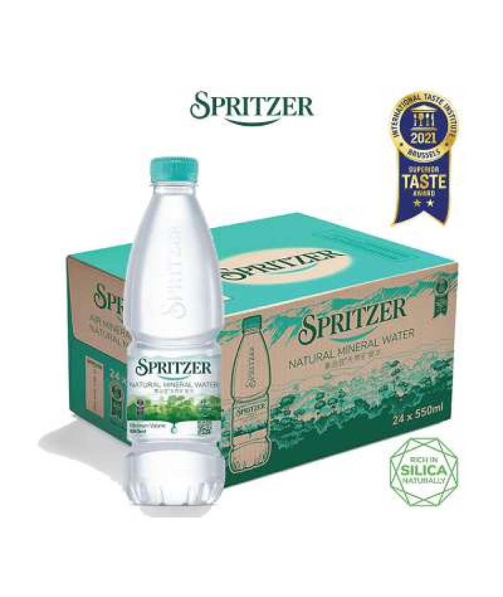 Spritzer Mineral Water 24x550ml-CTN