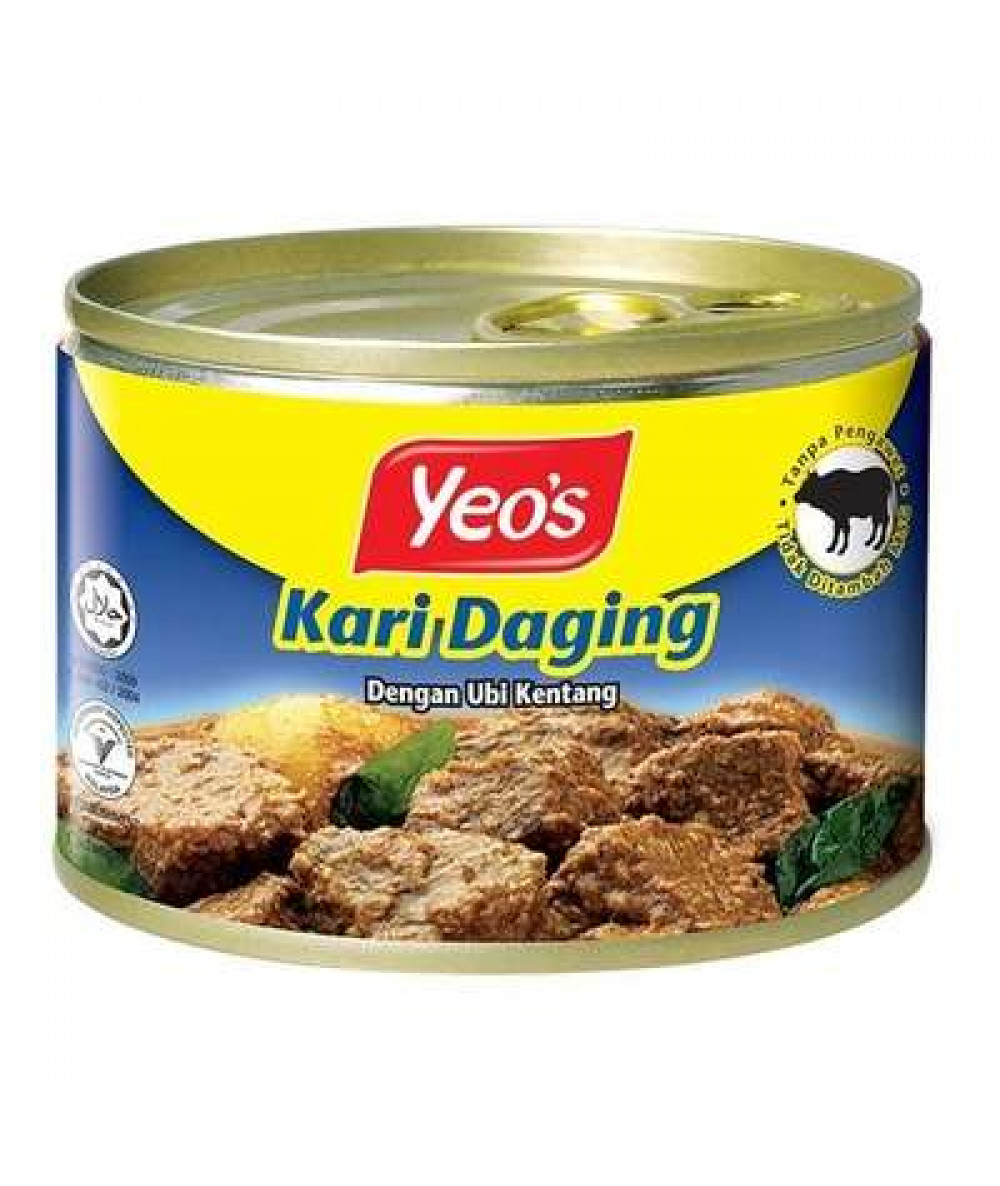 Yeo's Kari Lembu 155g