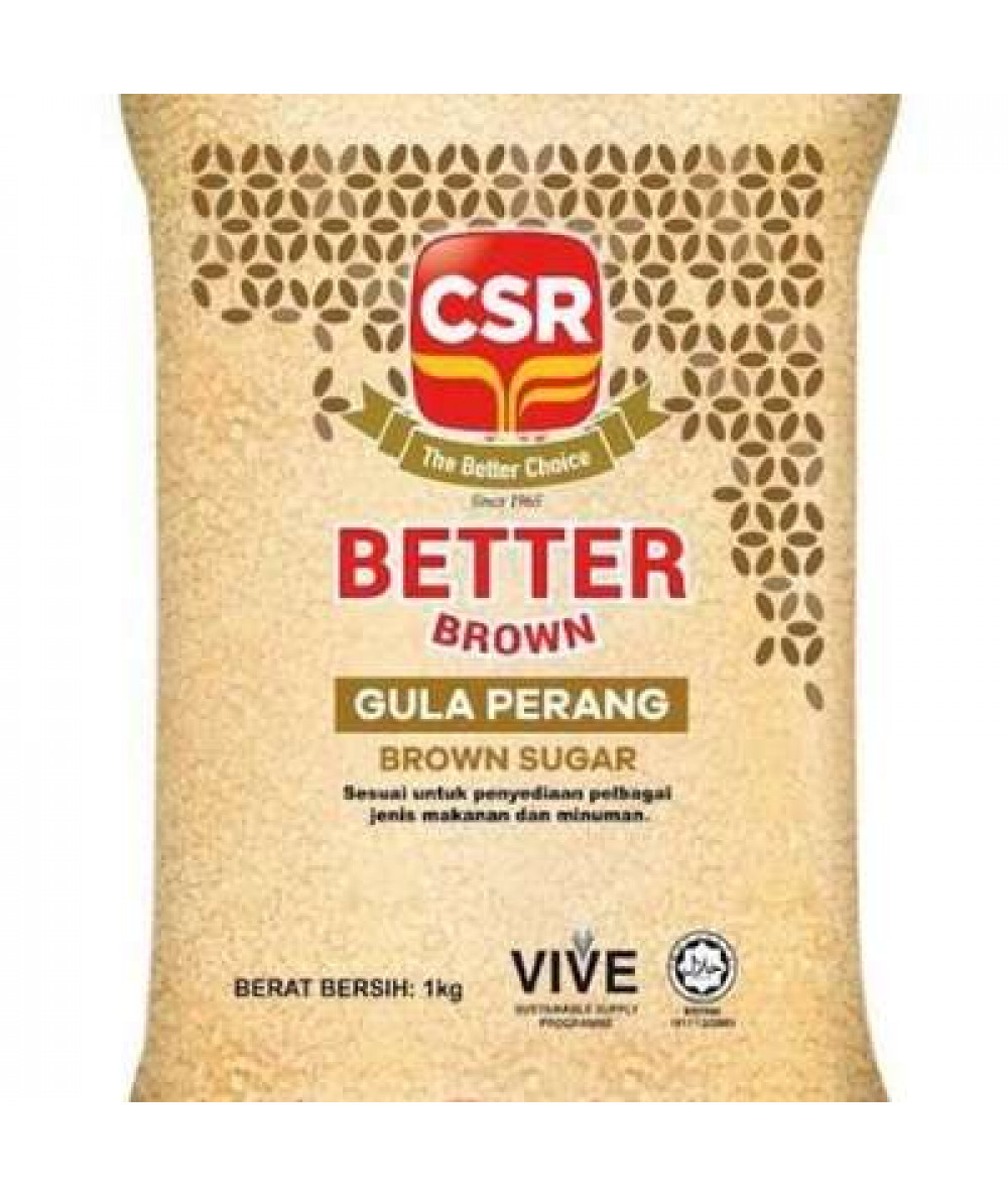 CSR Better Sugar Brown*12 1kg