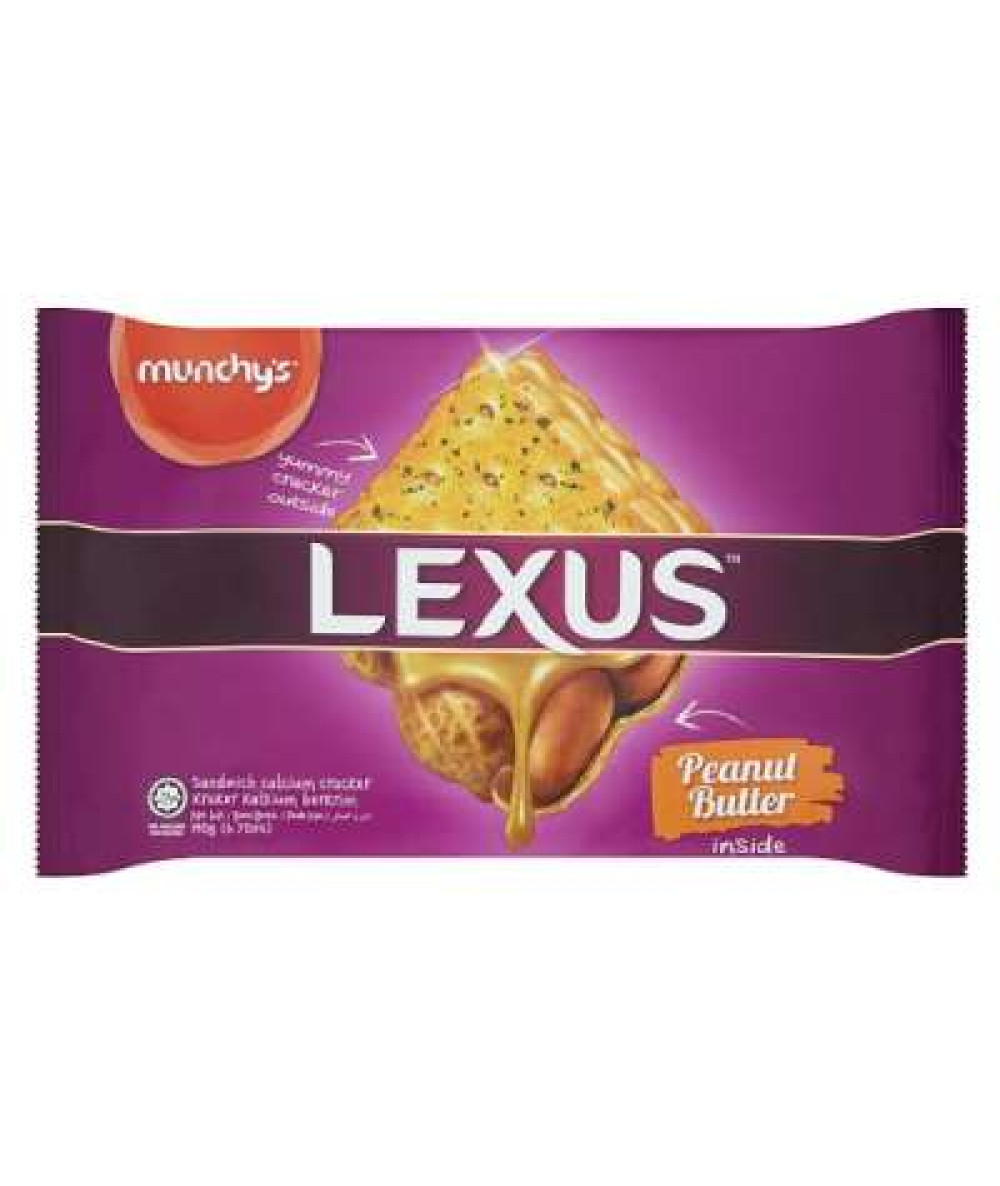 Munchy's Lexus Peanut Sandwich*12 190g