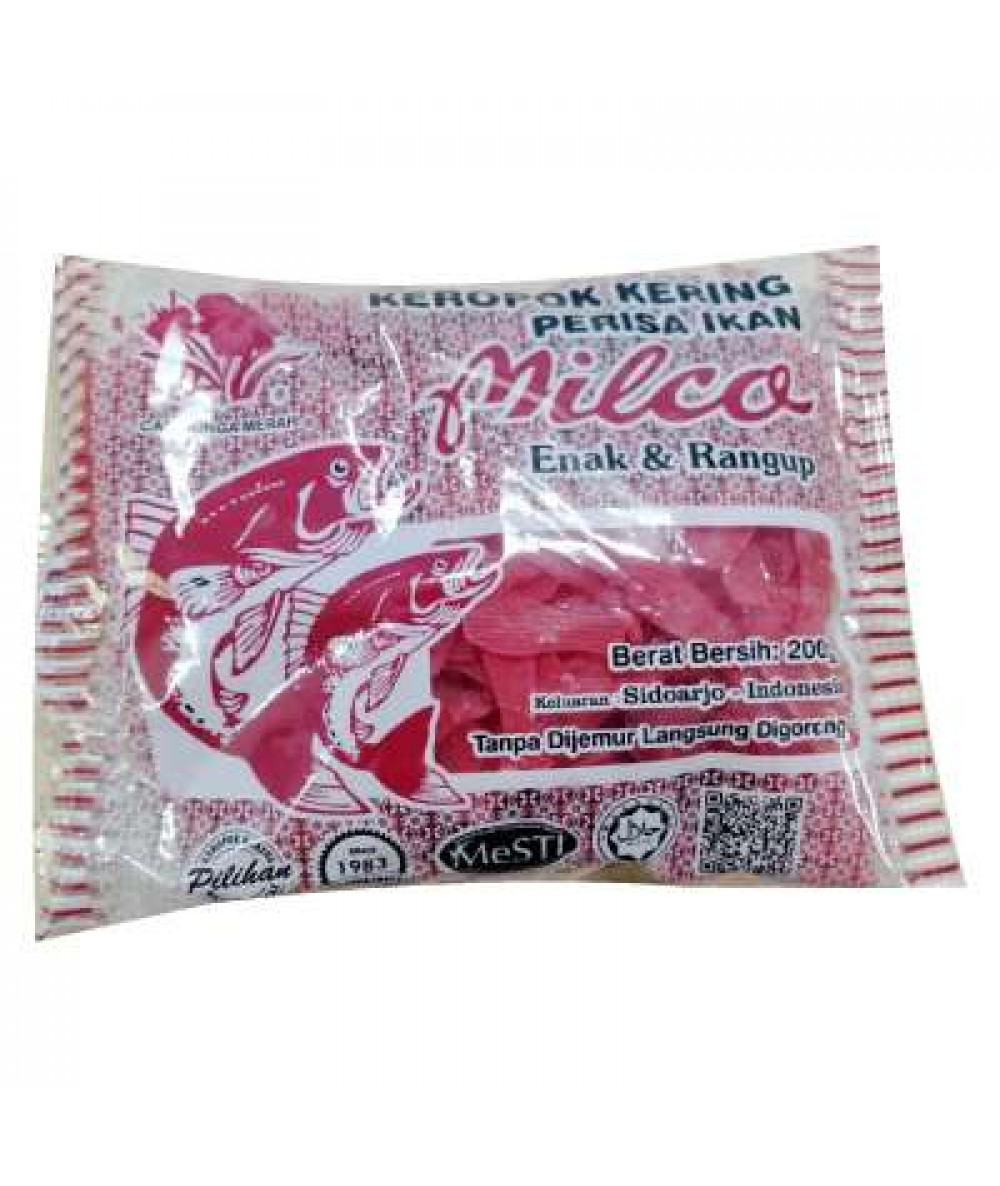 Cap Bunga Merah Veg. Crackers Milco*30 200g