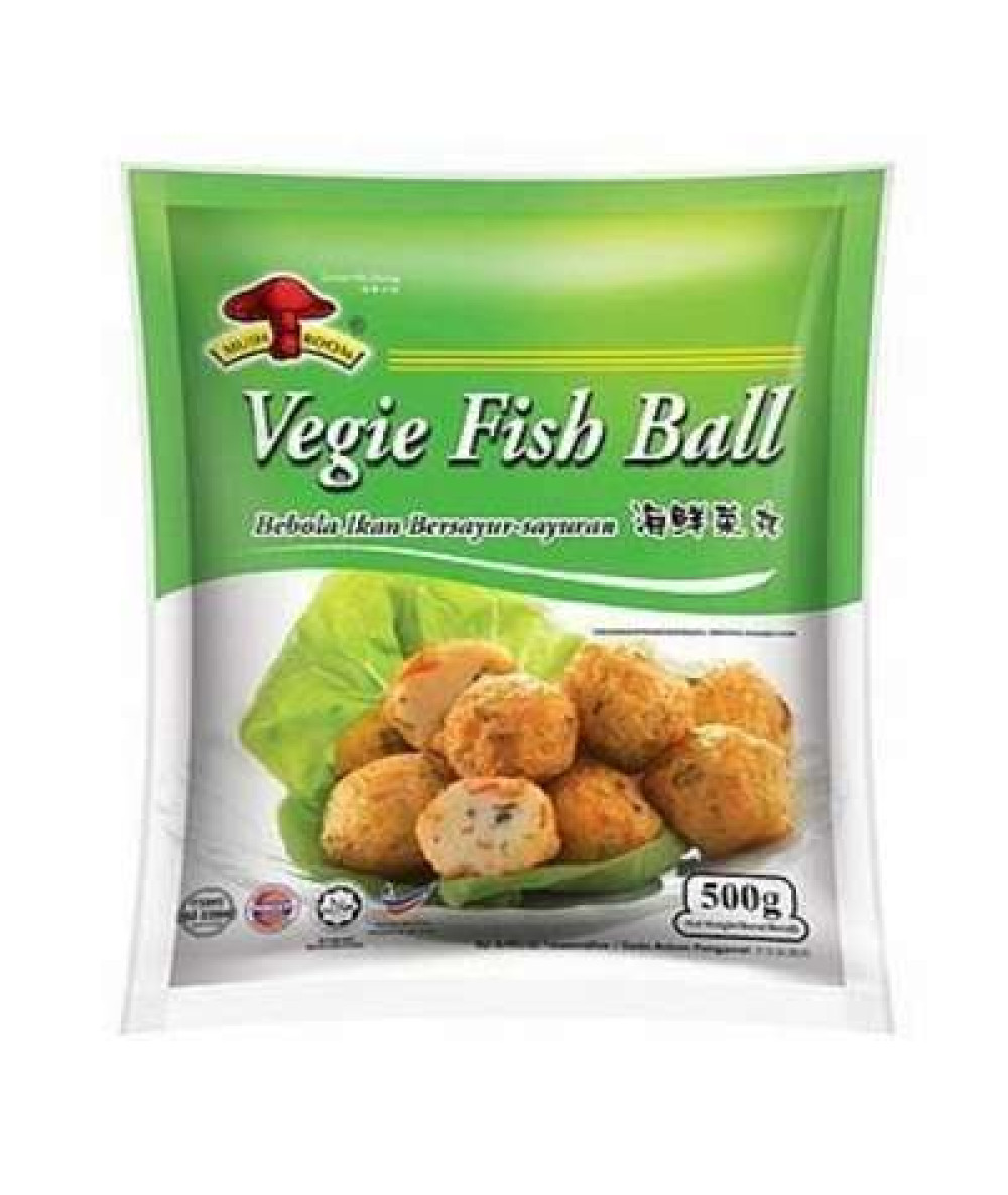 Mushroom (F6) Vegie Fish Ball*20 500g