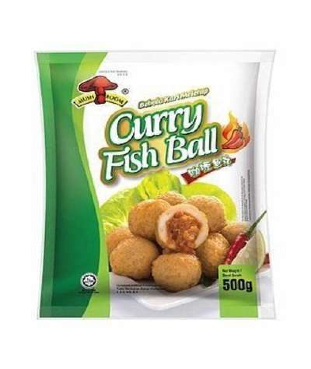 Mushroom (F9) Curry Fish Ball*20 500g