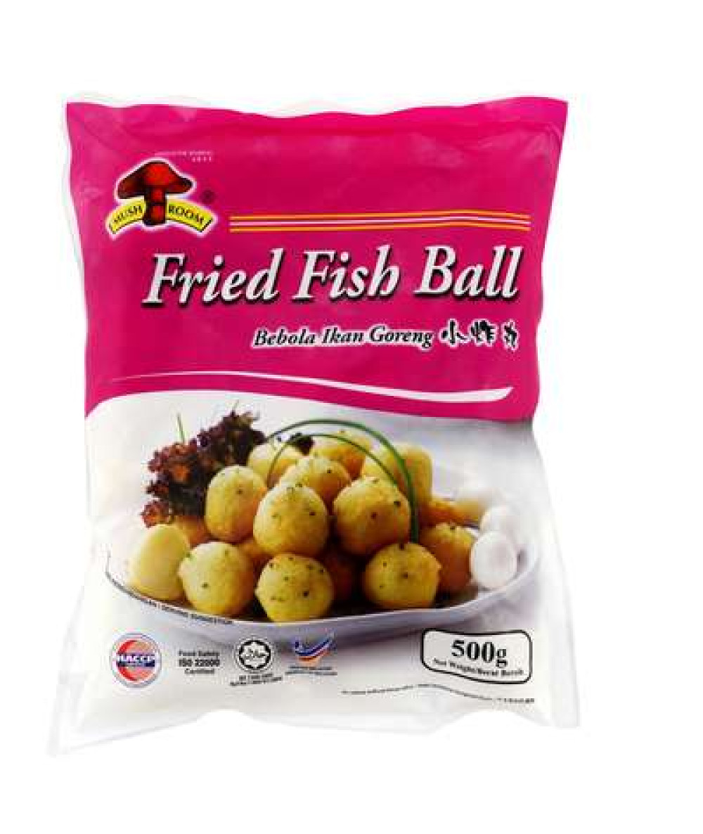 Mushroom (F3) Fried Fish Ball (S)*20 500g