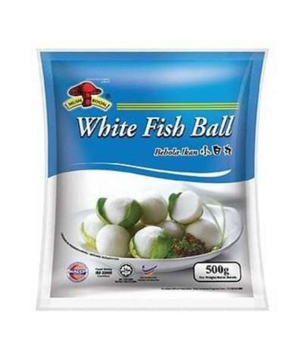 Mushroom  (F1) White Fish Ball (S)*20 500g