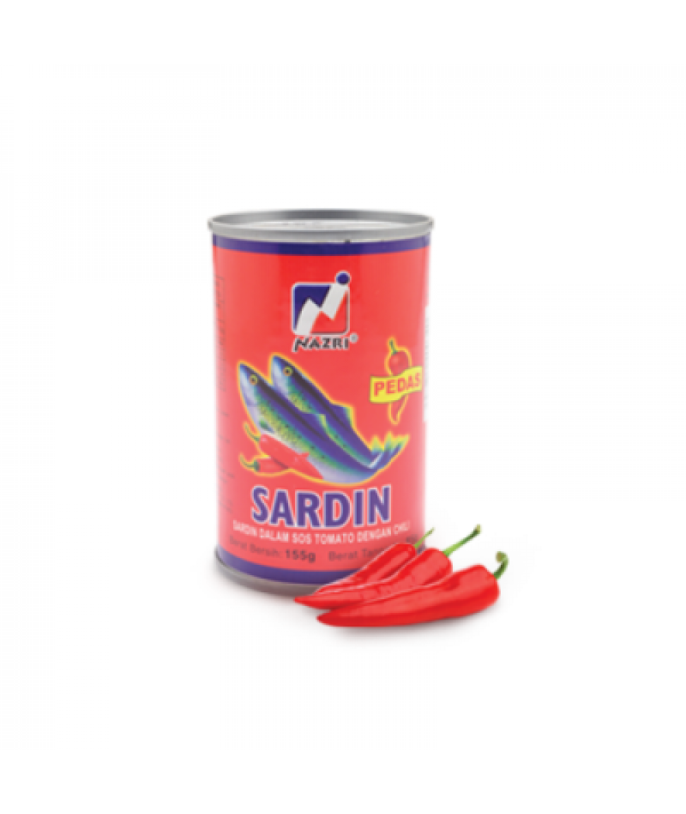 Nazri Sardine Tomato With Chili*50 155g