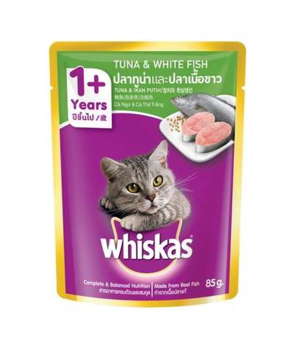 Whiskas Fresh Fish Tuna&White Fish*14 80g