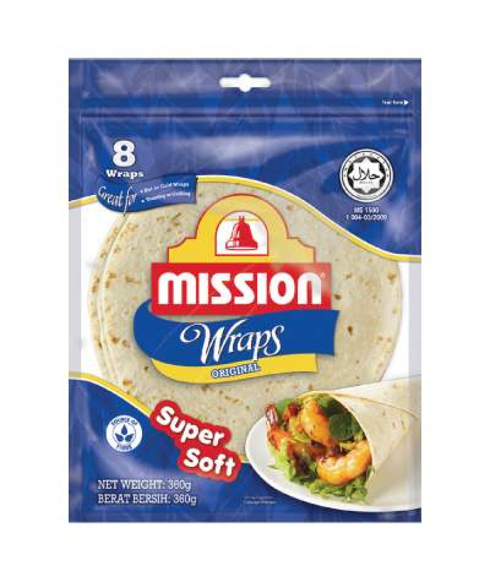 MS Wraps Onion Original 8's *10 360g