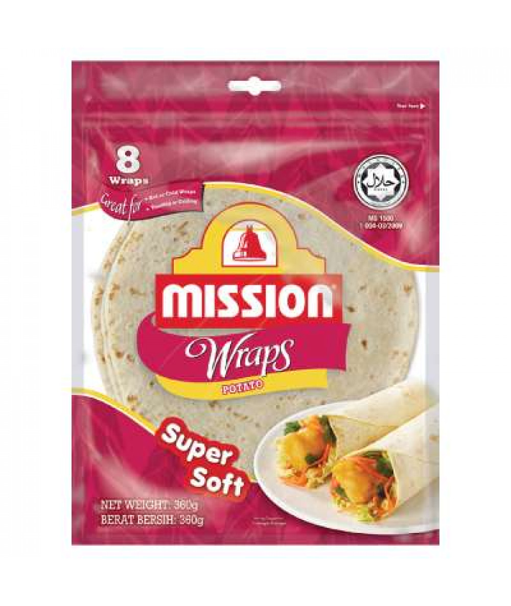 MS Wraps Potato 8's *10 360g