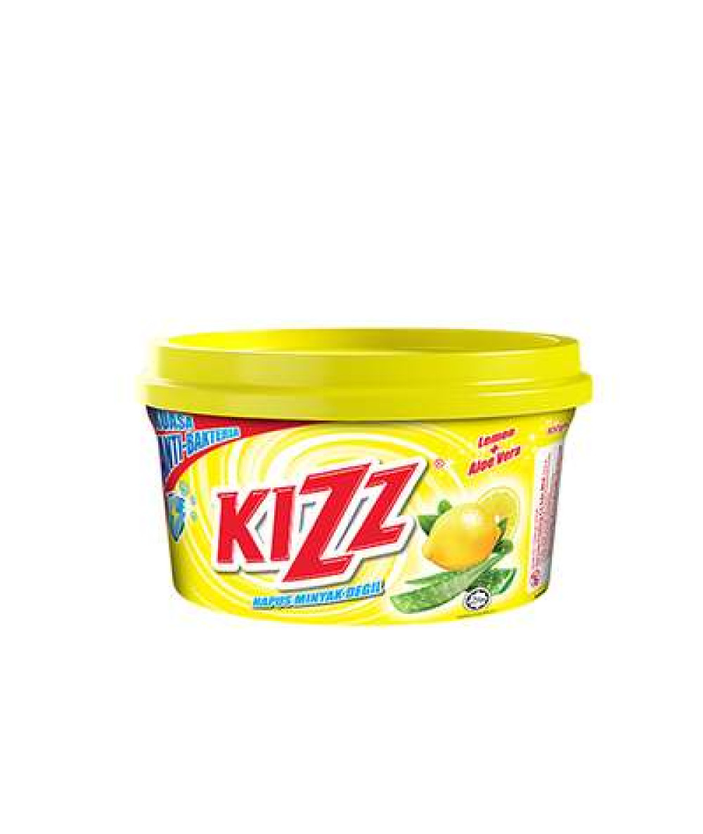 Kizz Dishwashing Paste Lemon*24 350gm