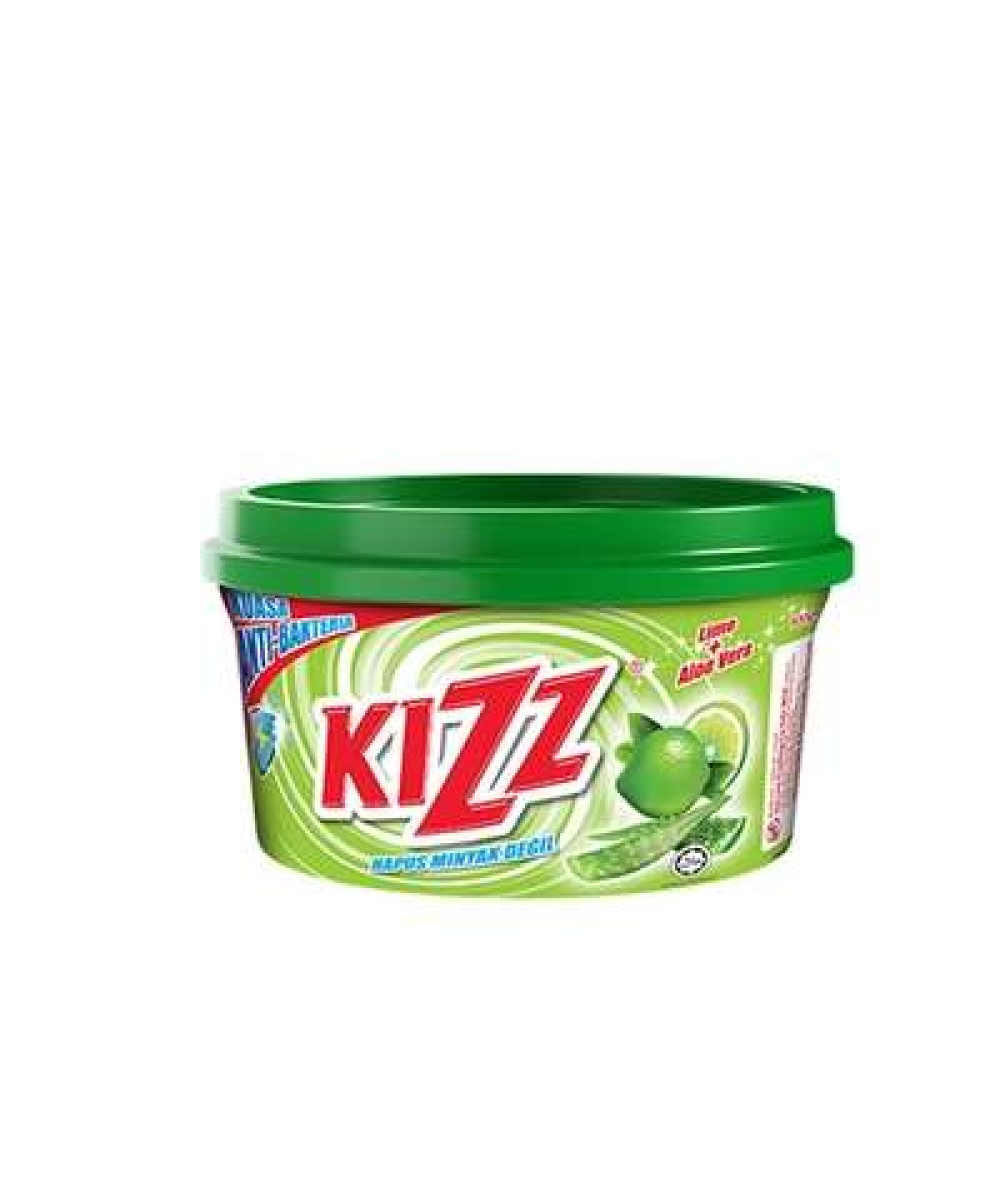 Kizz Dishwashing Paste Lime*24 350gm