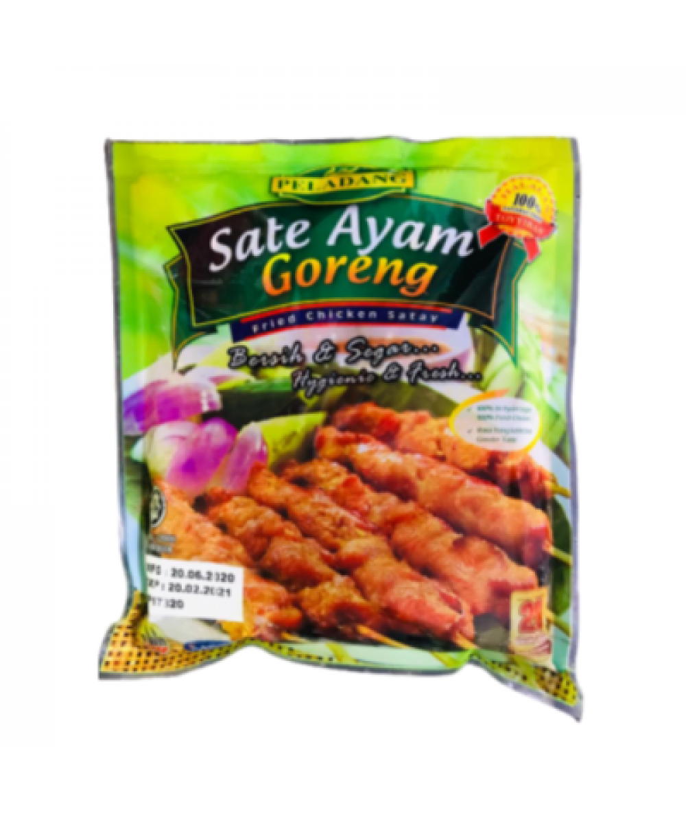 Peladang Satay Ayam Goreng*10 20's x 400g