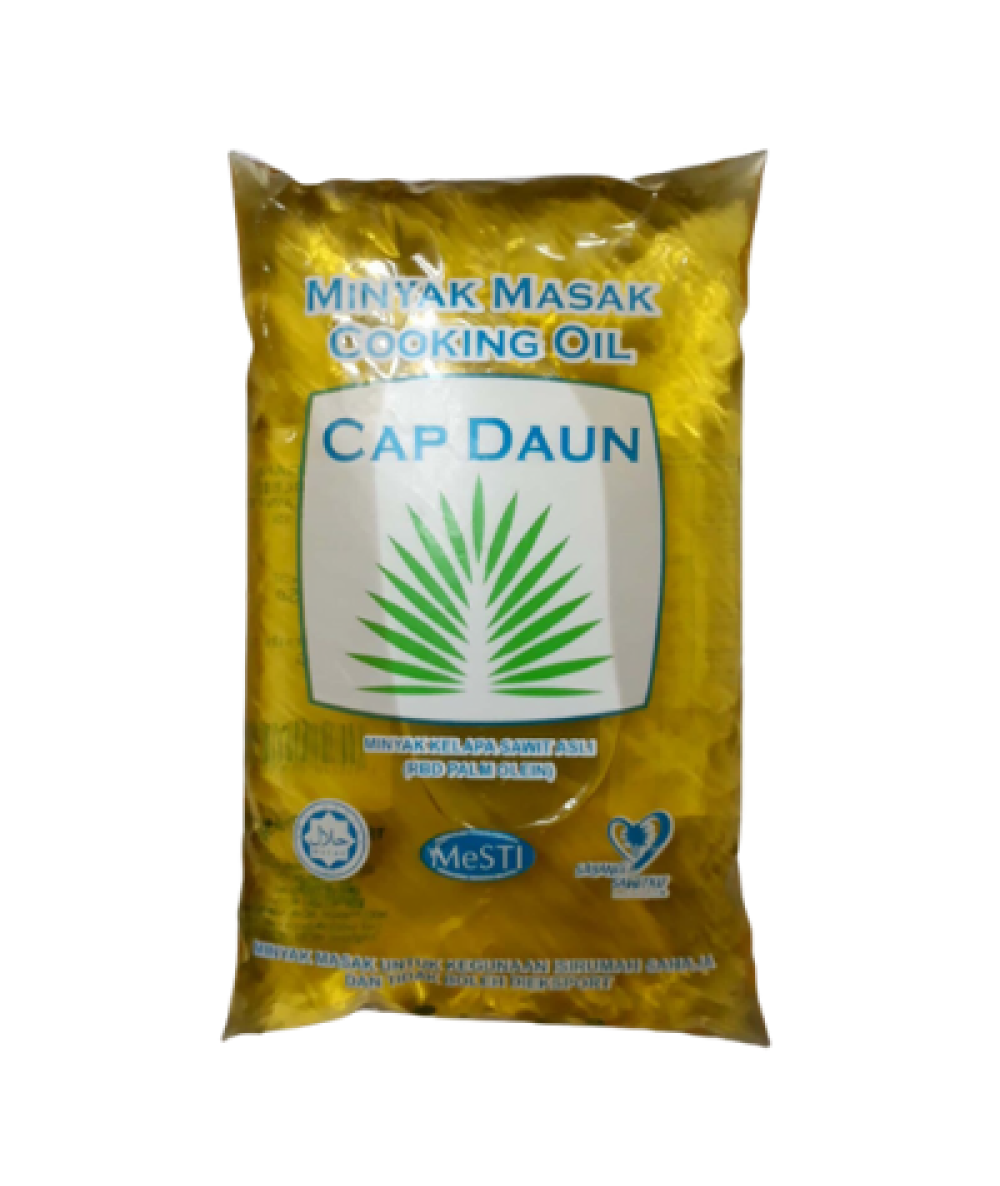 Cap Daun Cooking Oil*17 1kg-PKT