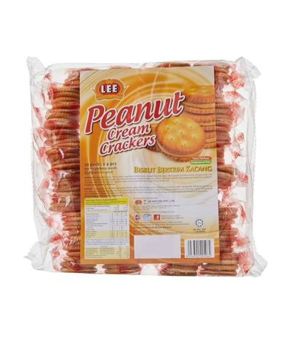 Lee Peanut Cream  Biscuit*10 550g