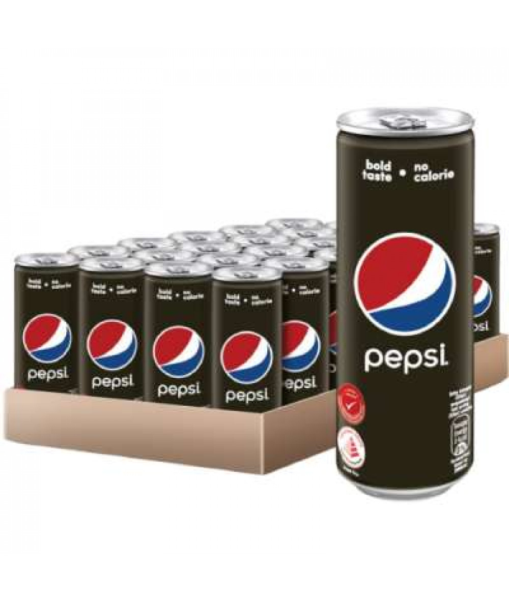 Pepsi Black 24x320ml-CTN