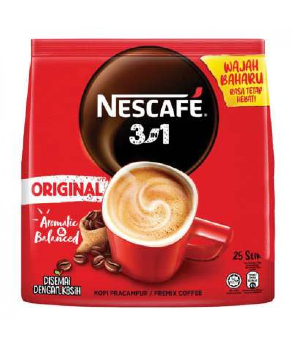 Nescafe 3in1 Original*24 25'sx18g