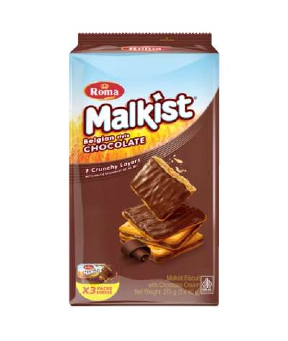 Roma Malkist Coklat*18 (3'sx90g)