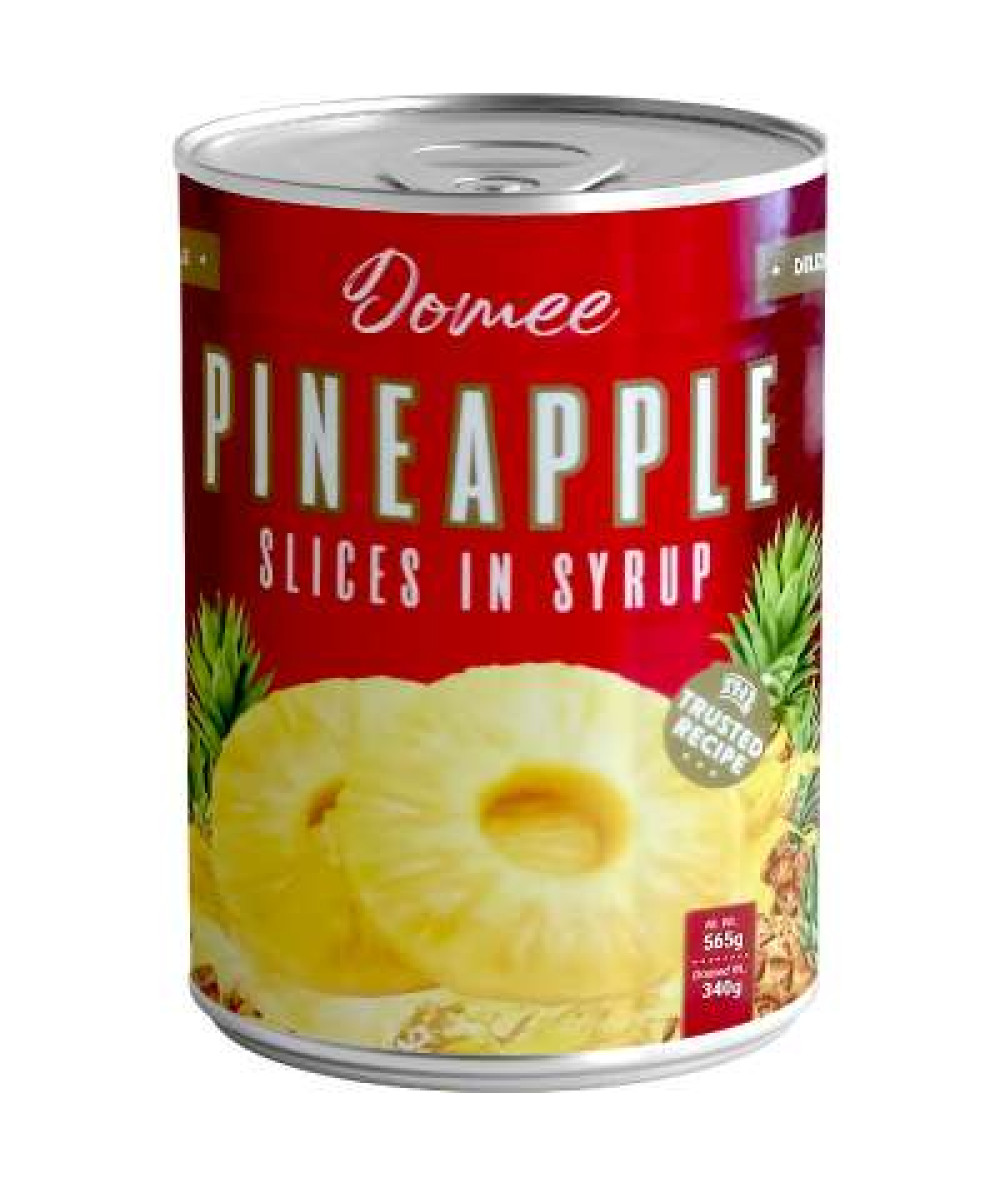 Domee Pineapple Slices In Syrup*24 565g