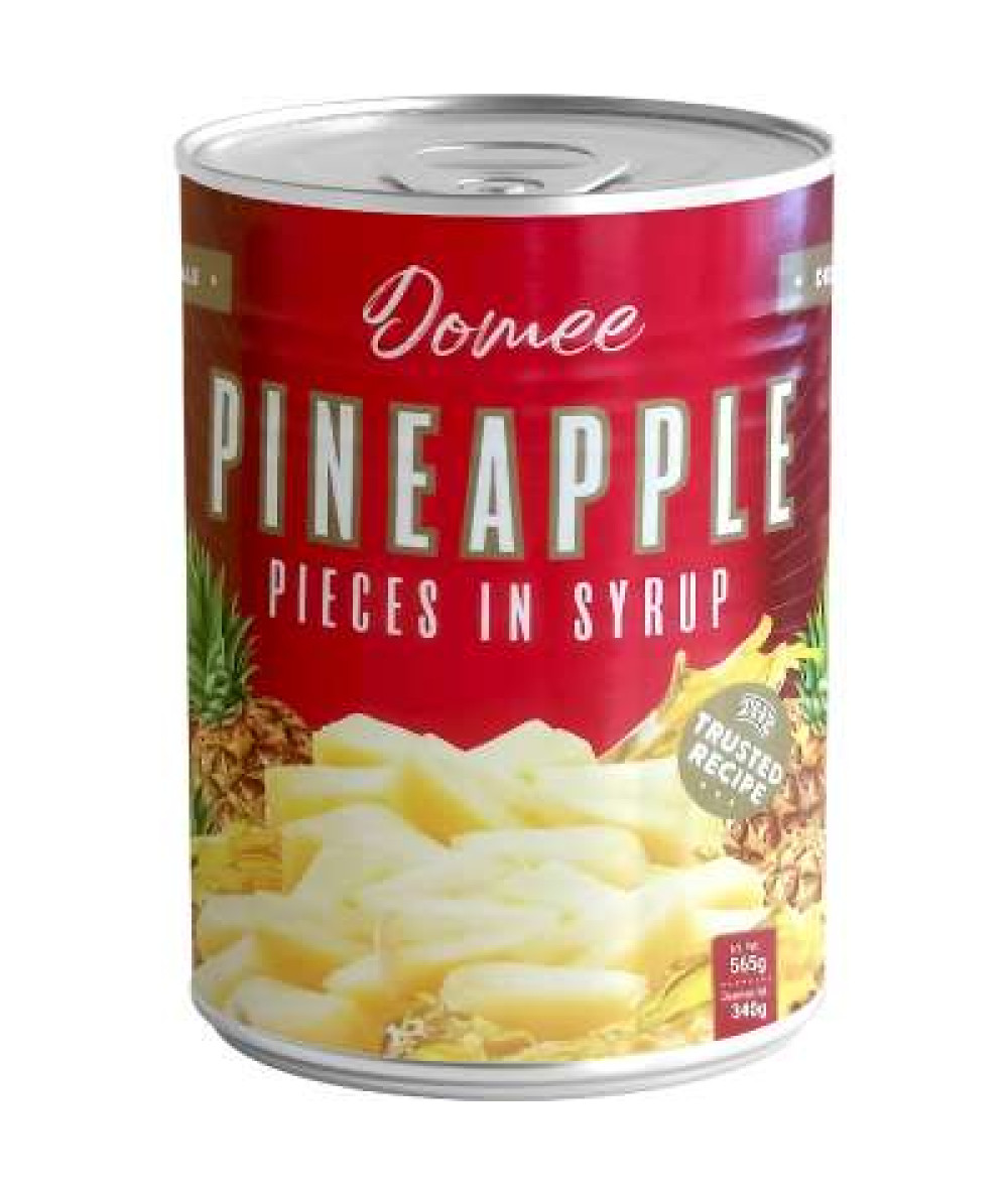 Domee Pineapple Pieces In Syrup*24 565g