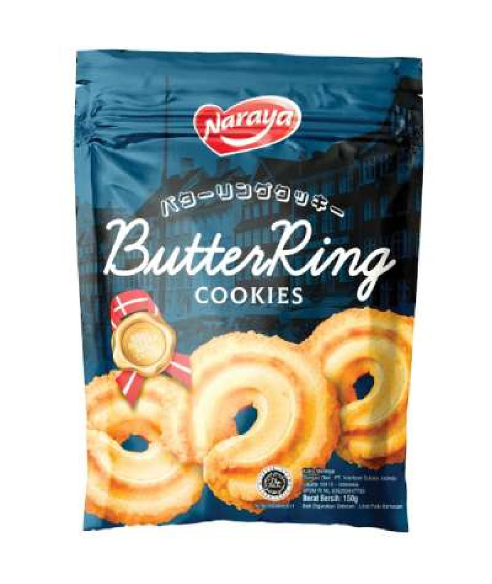 Ever Delicious Naraya Butter Ring Cookies*24 150g