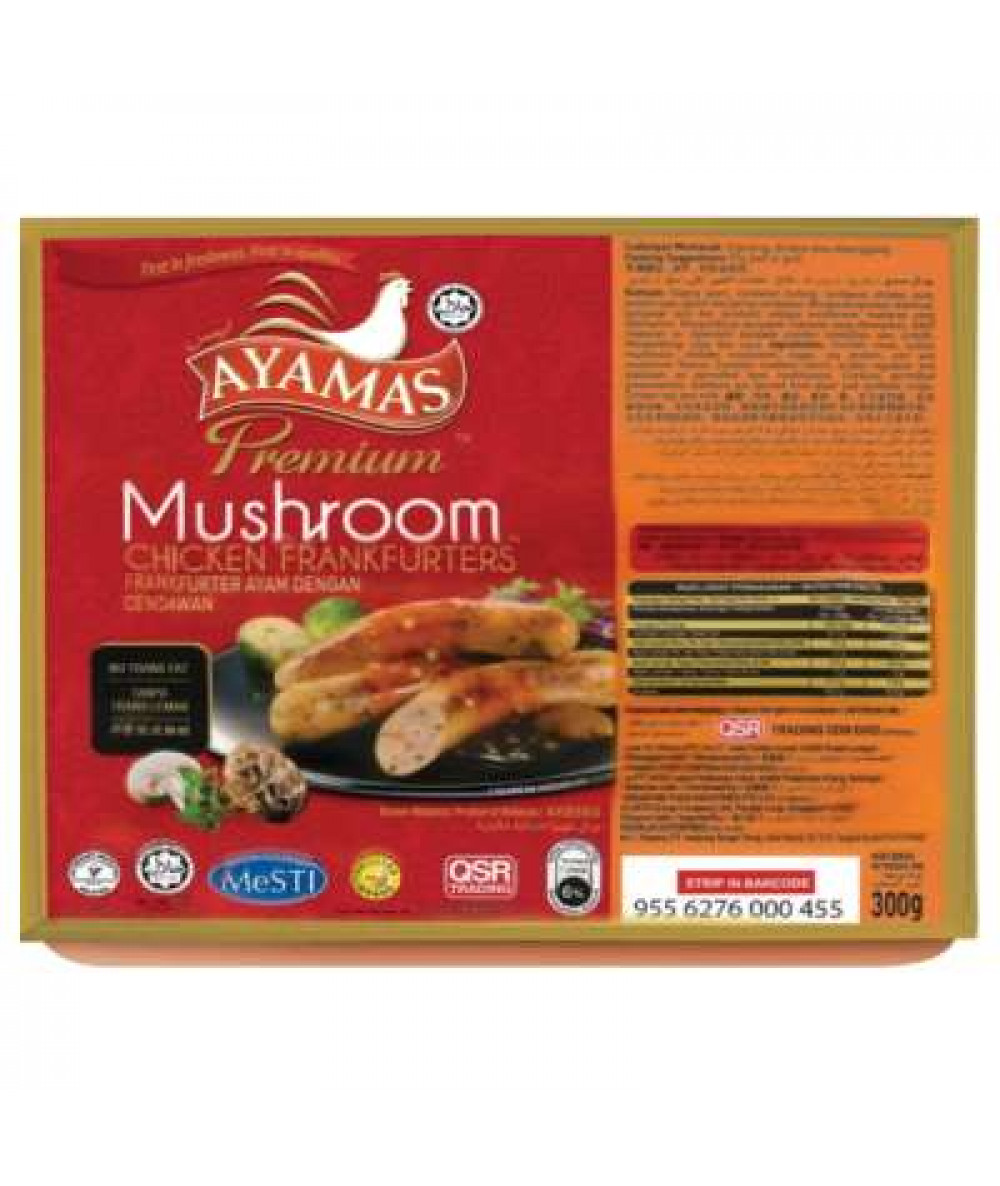 Ayamas Frankfurters Mushroom*32 235g