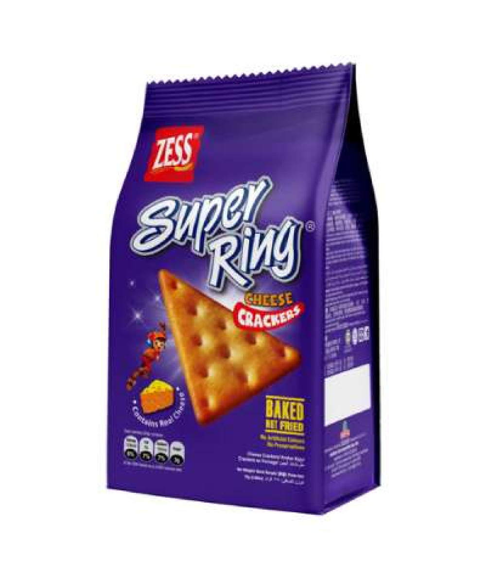 Zess Super Ring Cheese Cracker*30 75g